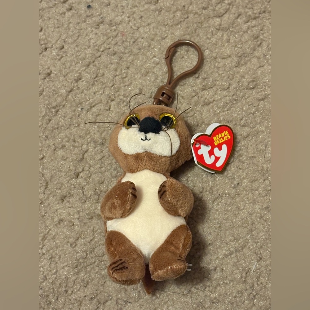 NWT Ty beanie bellies otter whose name is Mitch